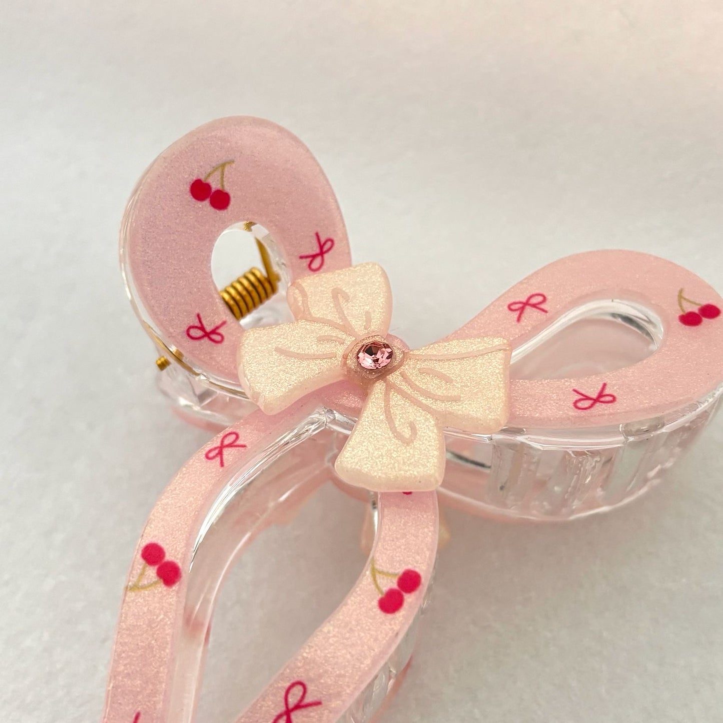 Princess Core Bow Claw Clip