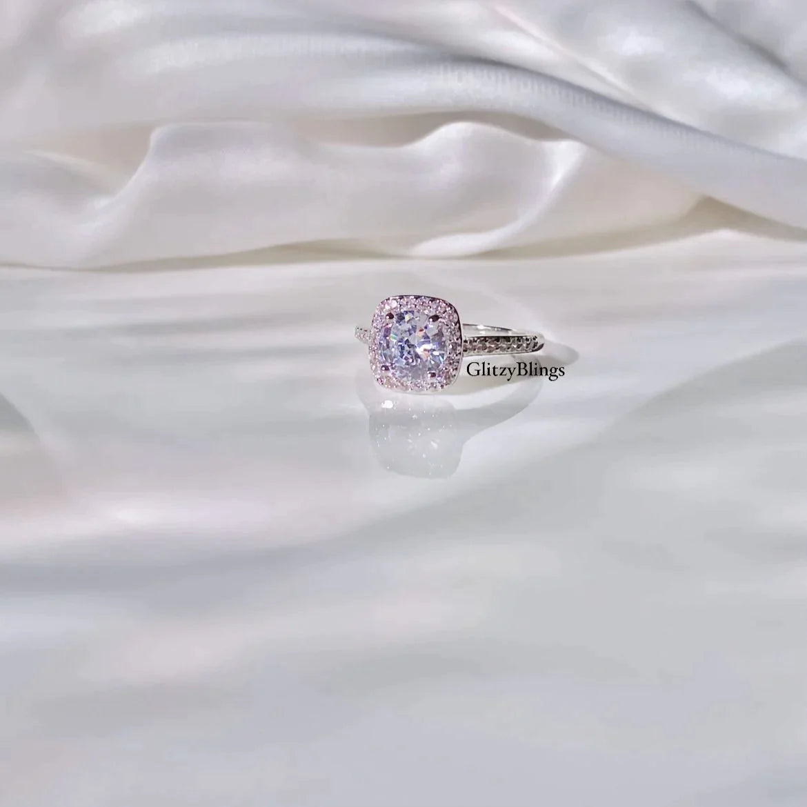 Solitaire Zircon Ring