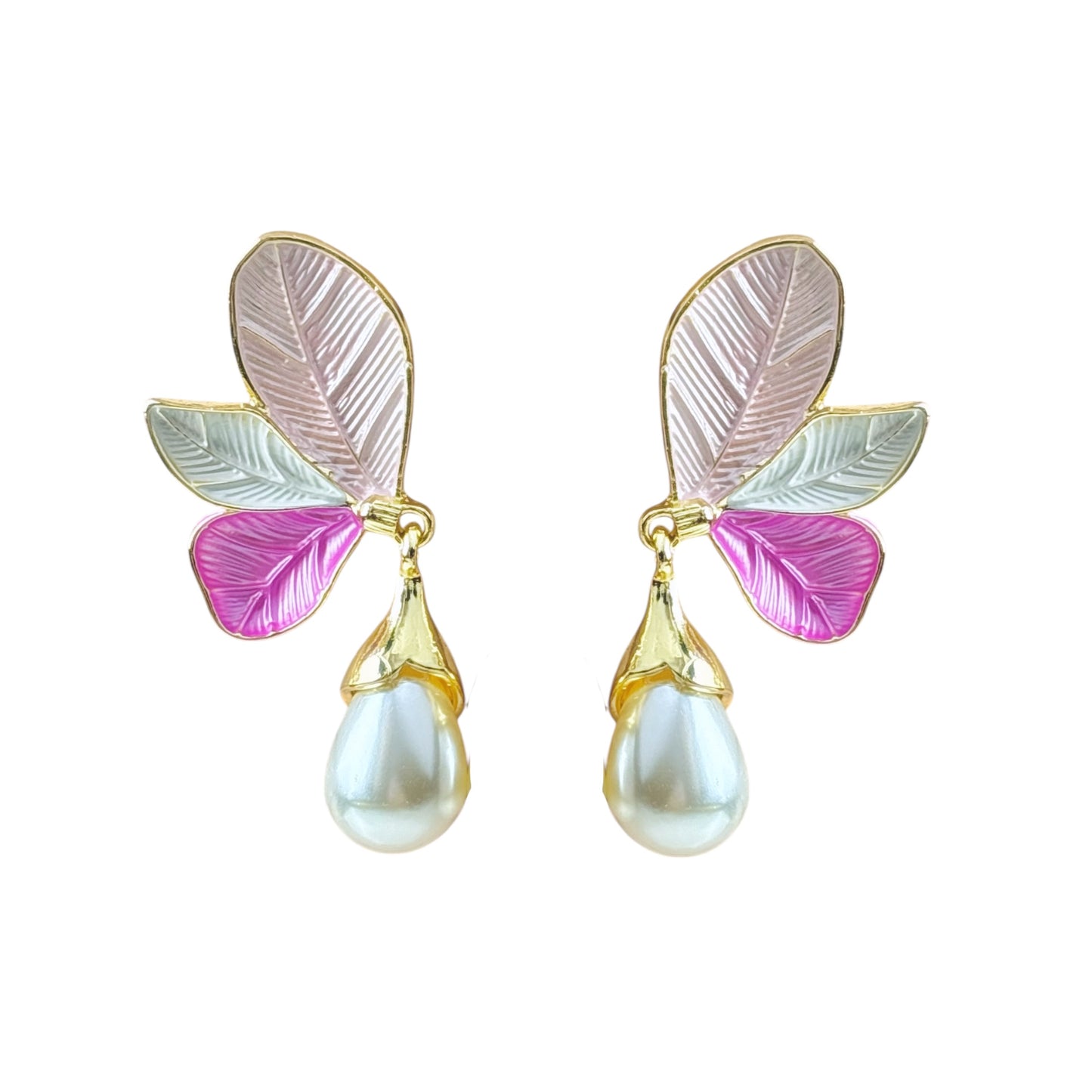 Petal Earrings -Pink Affair