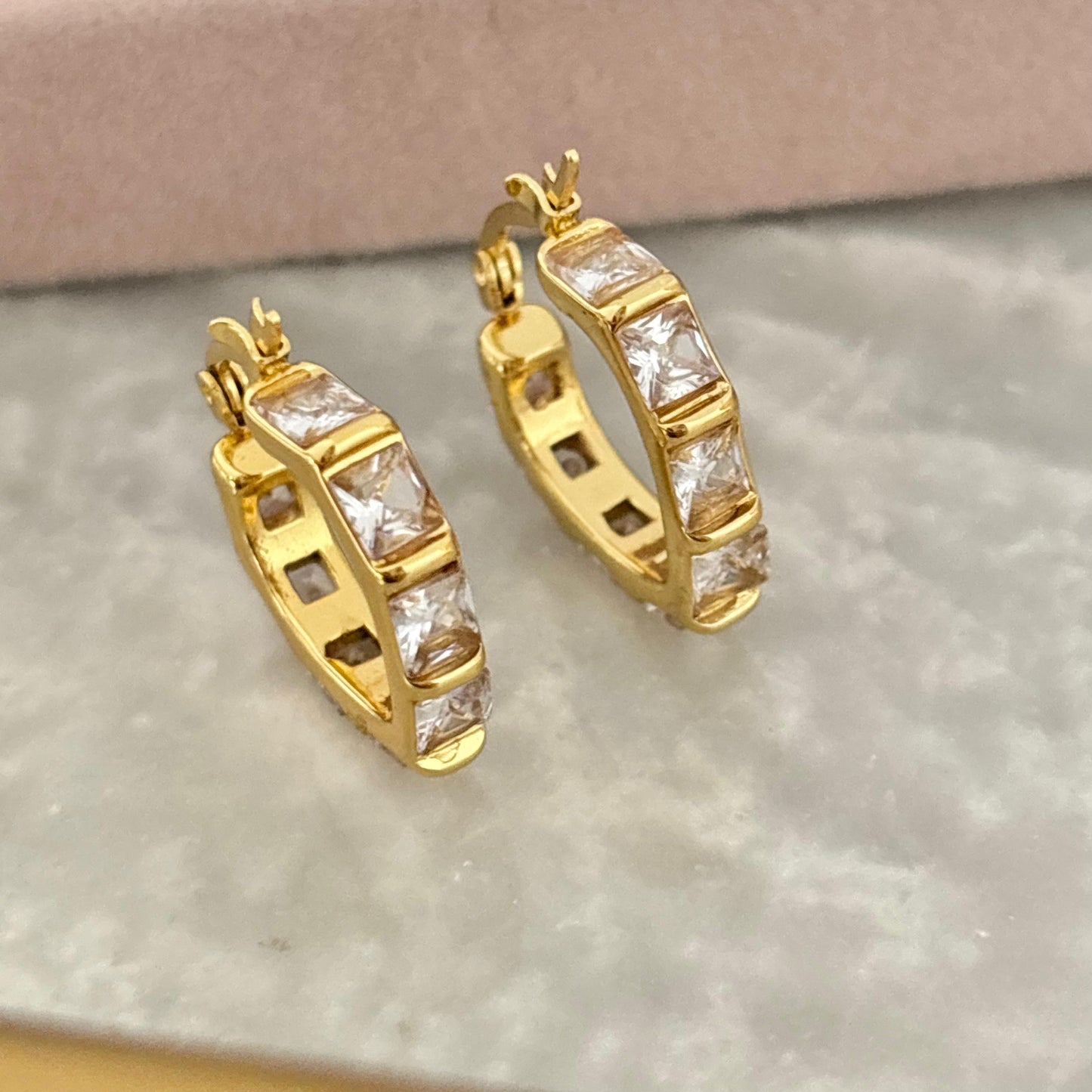 Charlotte Diamantés Hoops