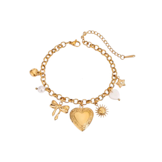 Whimsy Vintage Charm Bracelet