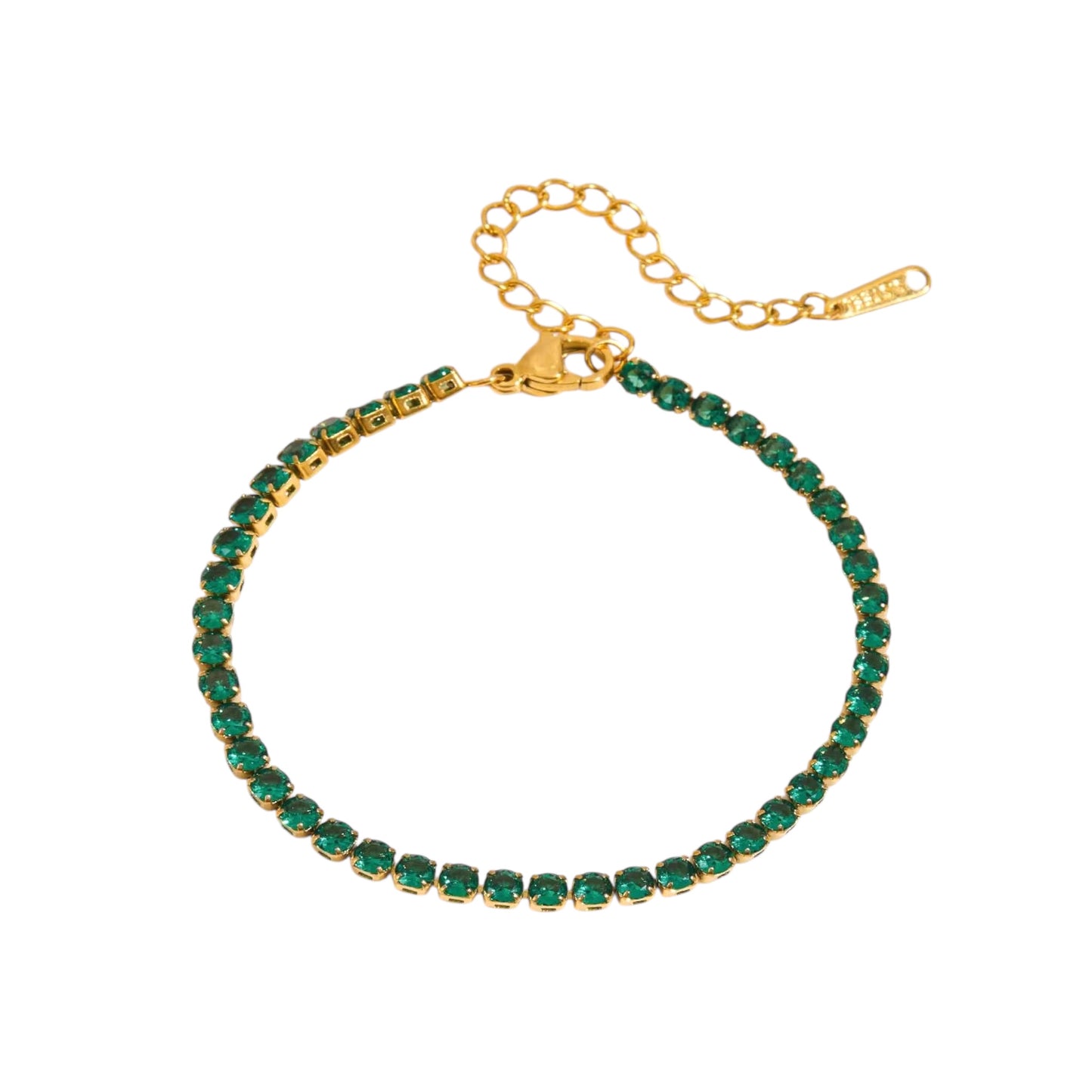 Emerald Tennis Bracelet