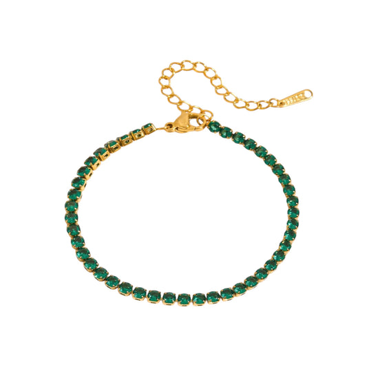 Emerald Tennis Bracelet