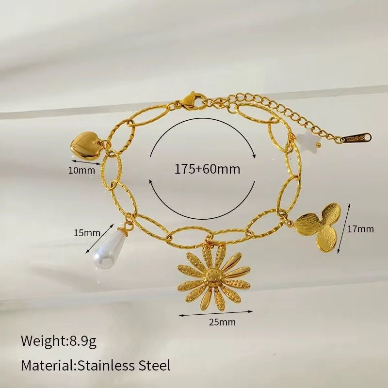 Blossom Charm Bracelet