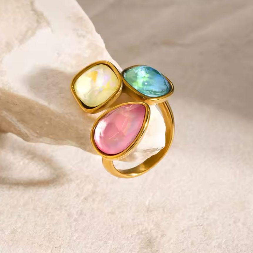 Serene Prism Luxury Ring