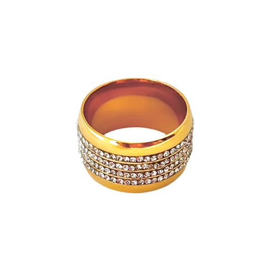 Elysia Bling Lux Ring -18K