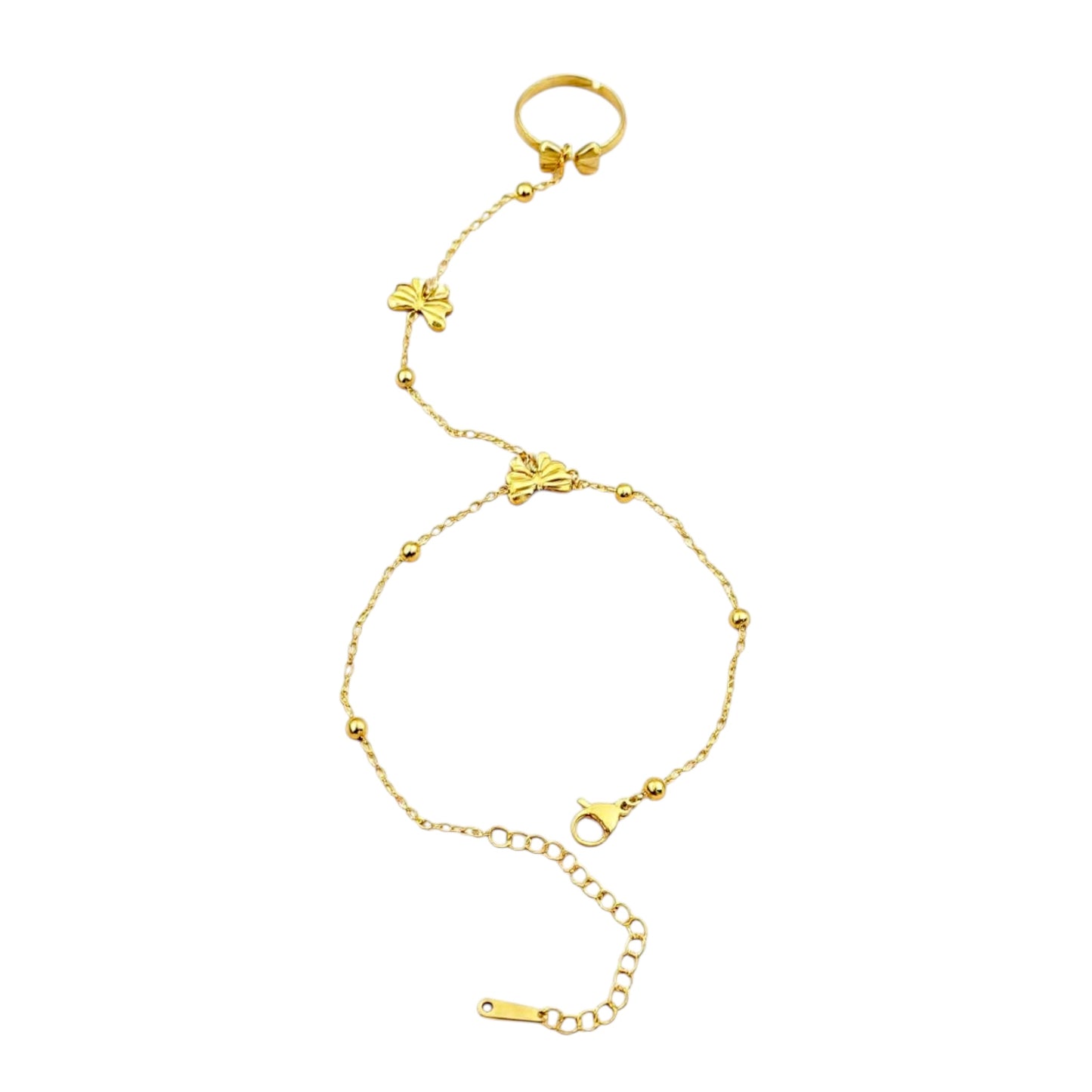 Disty Bow Hand Chain