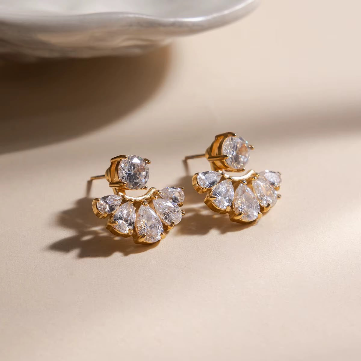 Couronne LUX Earrings -Two Ways