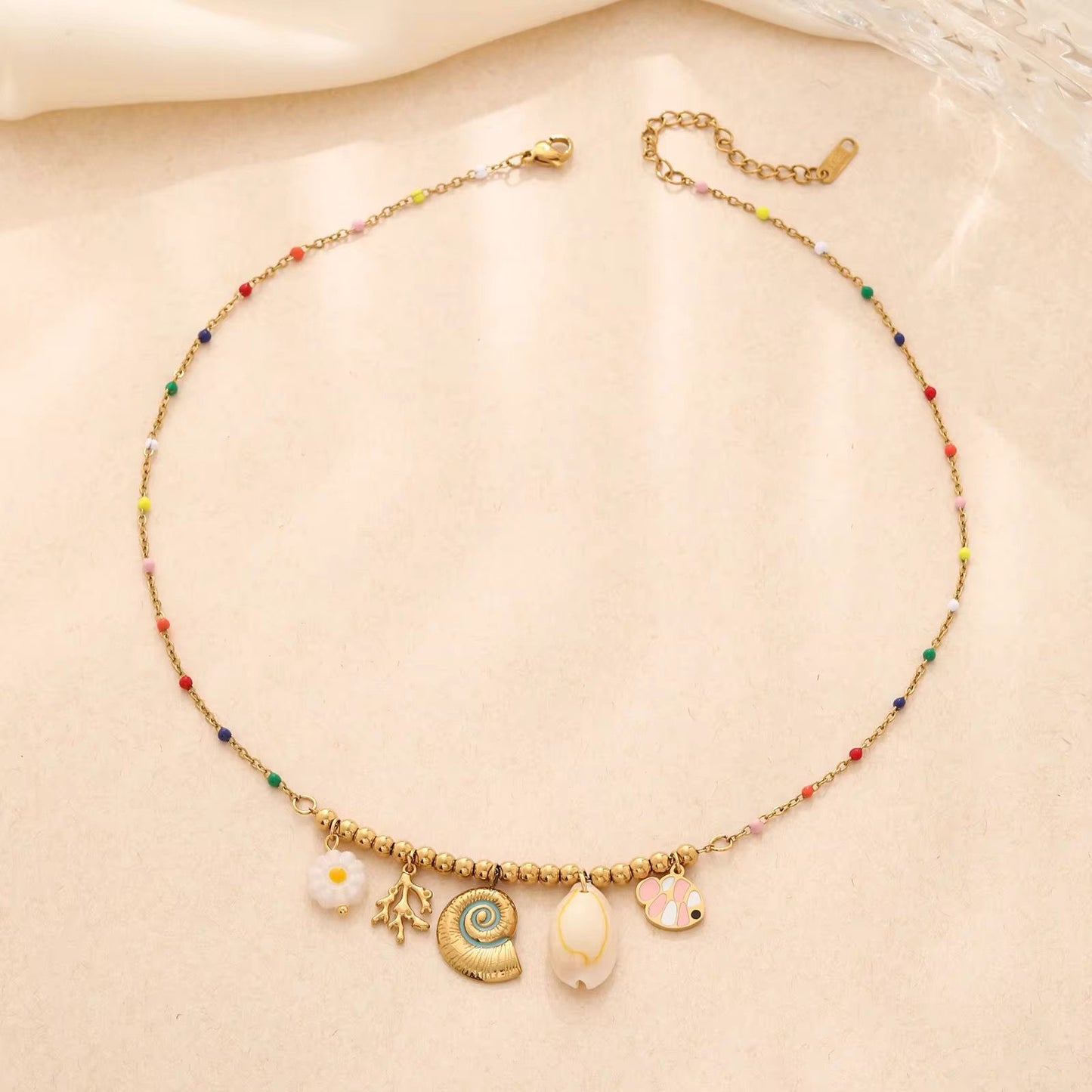 Under The Sea Charm Necklace