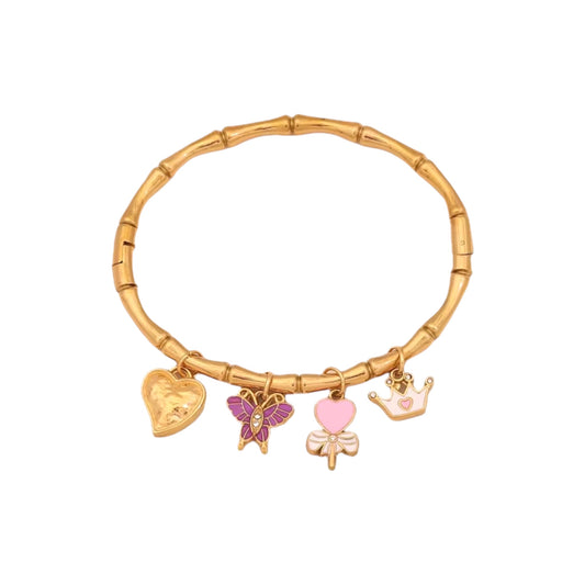 Tropical Twist Charm Bracelet