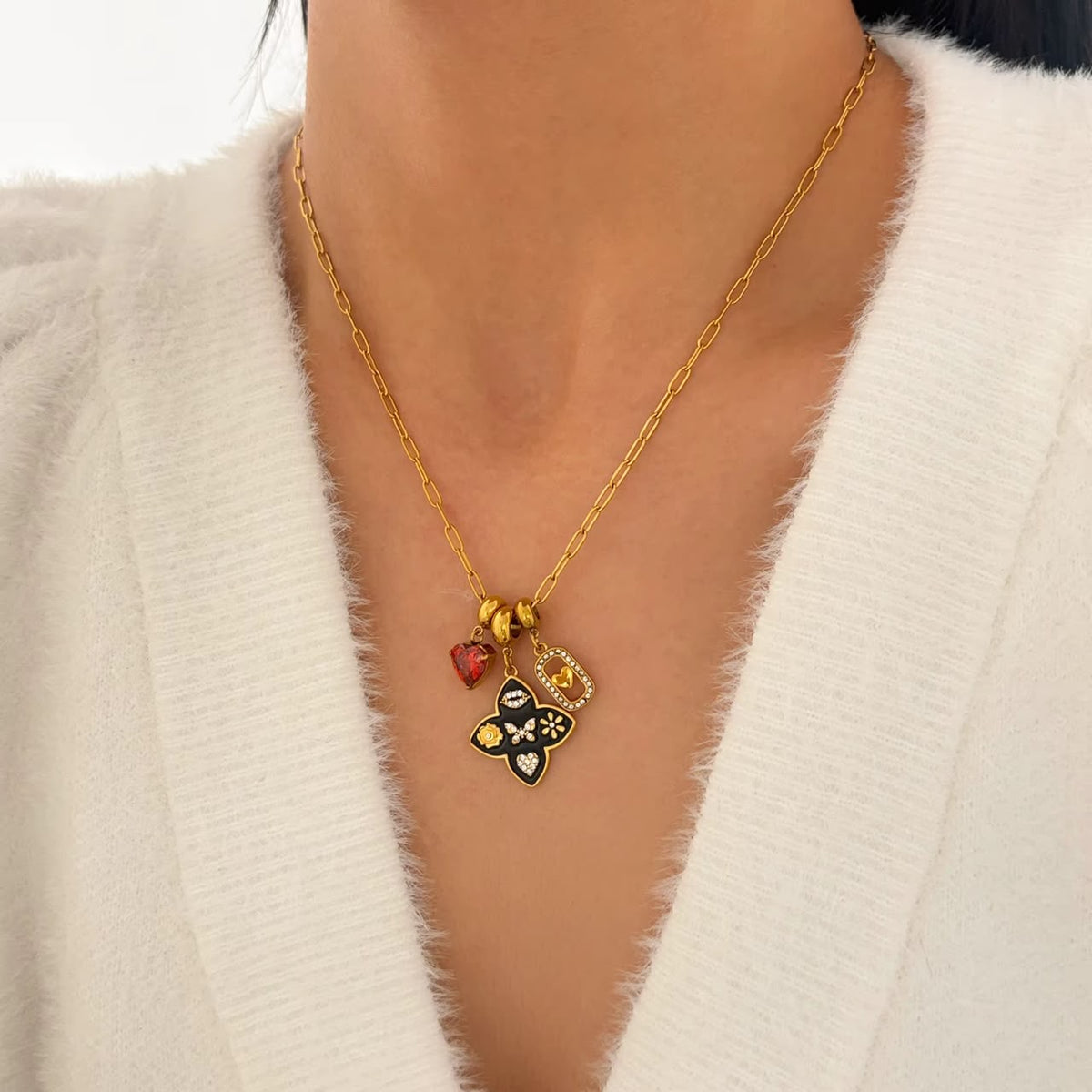 Keepsake Talisman Charm Necklace