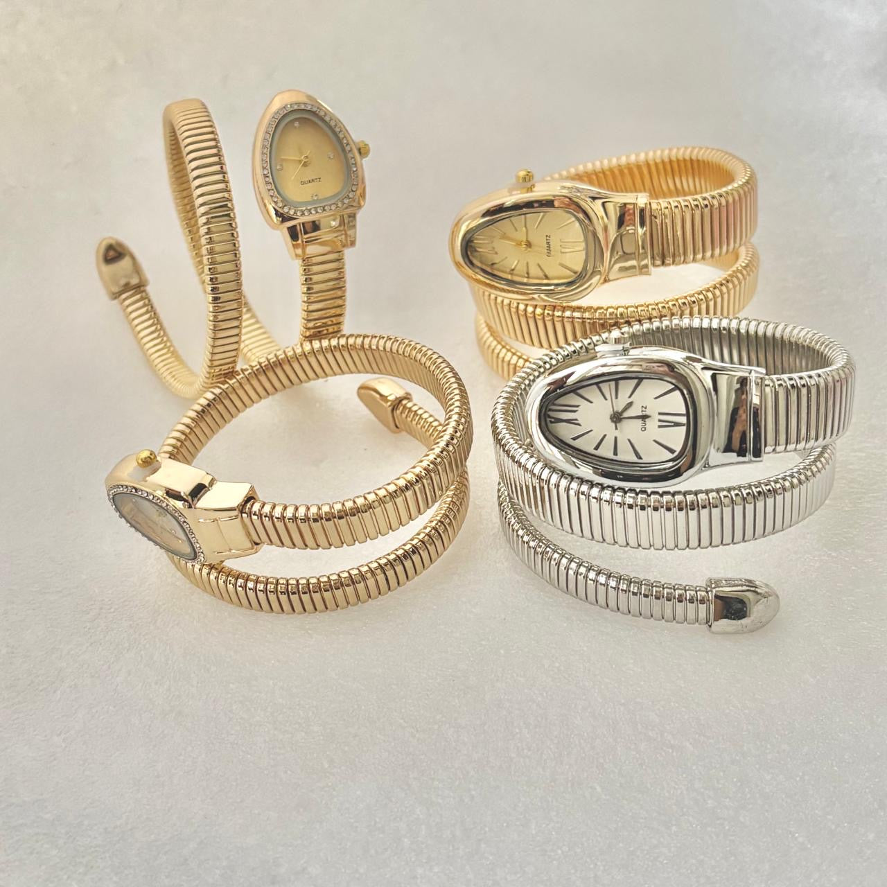 Silver Serpenti LUX Watch