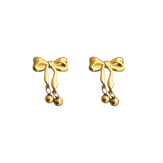 Bow Dangler Studs