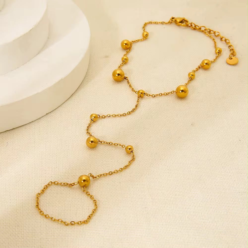 Nirvana Beaded Hand Chain