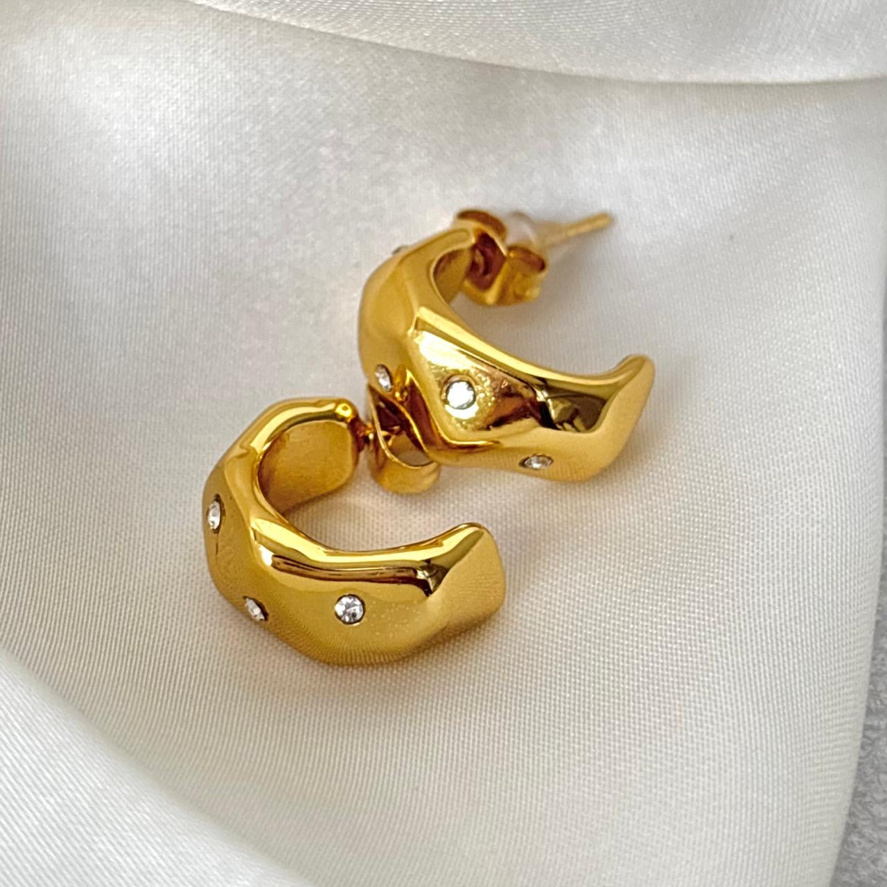 Étoile Mini Chunky Hoops