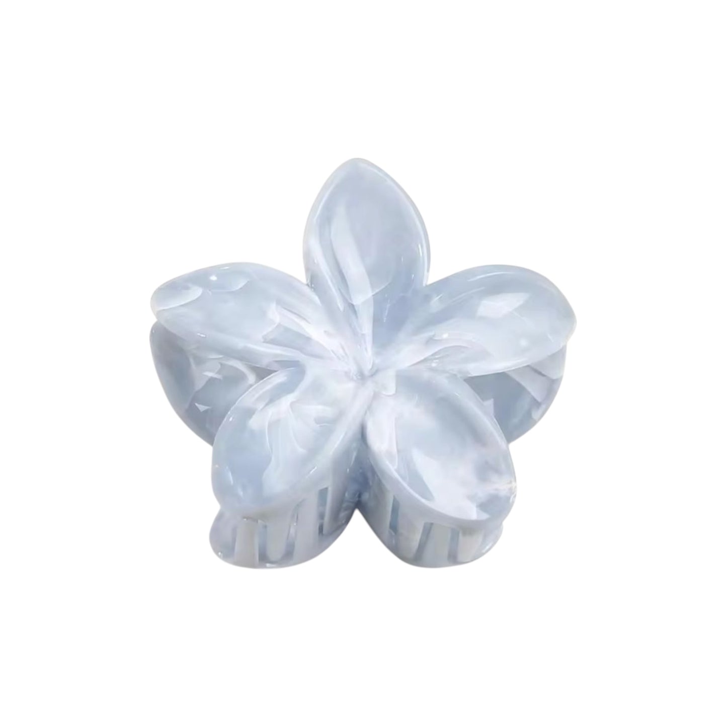 Hawaiian Flora Claw Clutcher -Grey