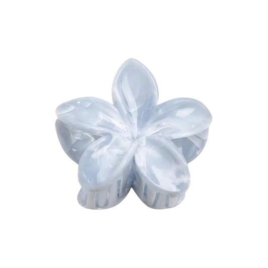 Hawaiian Flora Claw Clutcher -Grey