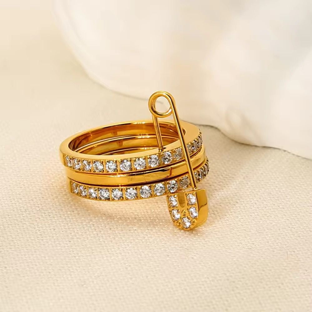 Pinned IT Girl Stack Ring