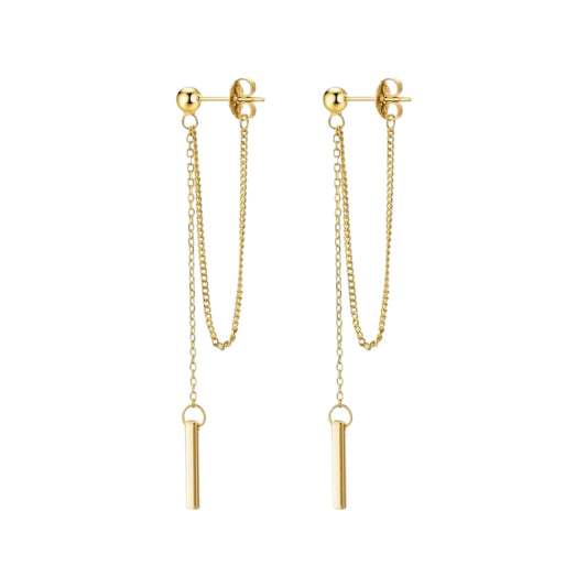 Chained To Perfection Dangler Studs