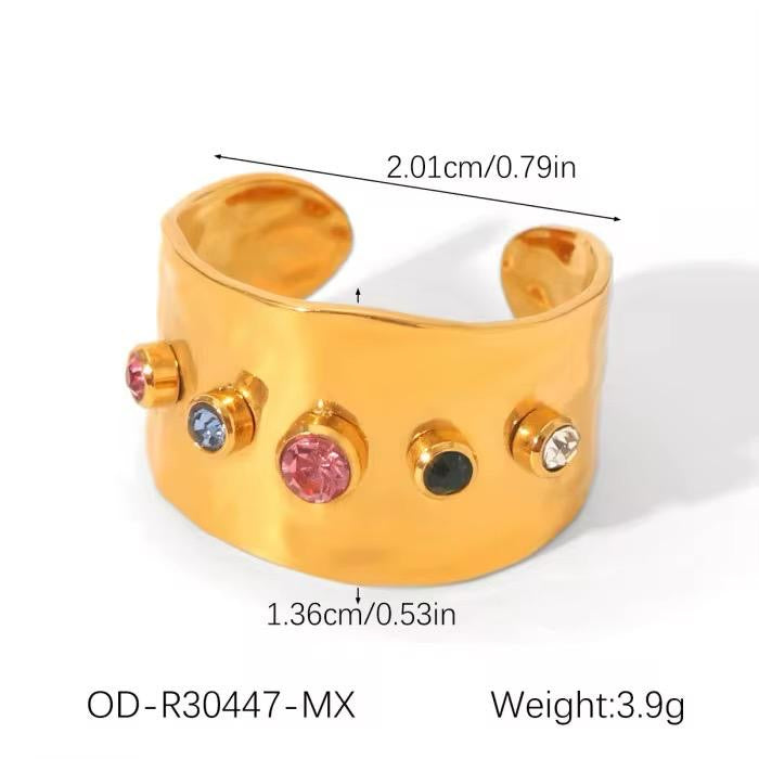 Clara Multi Zircon Ring