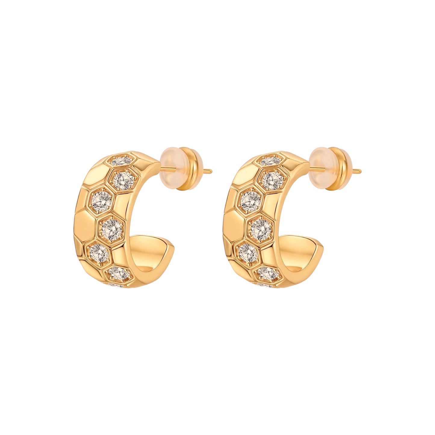 Honey Comb Hoops