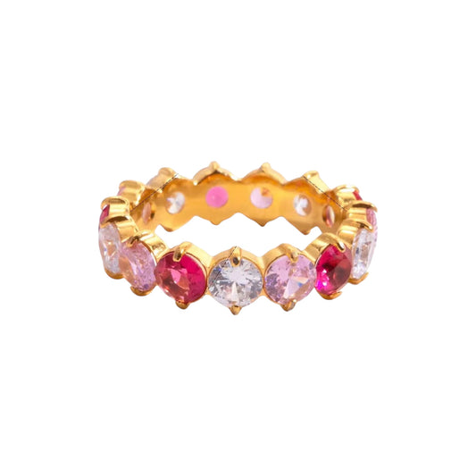 Crownlight Eternity Ring -Pink