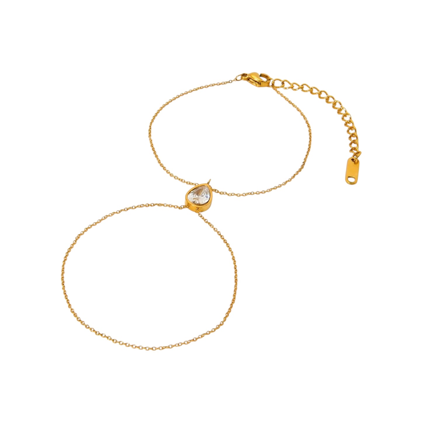 Lumière Pearcut Hand Chain