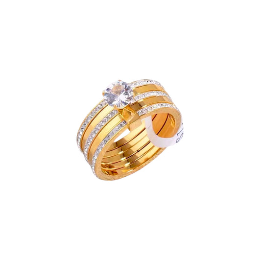 Diamante LUX Stacked Ring