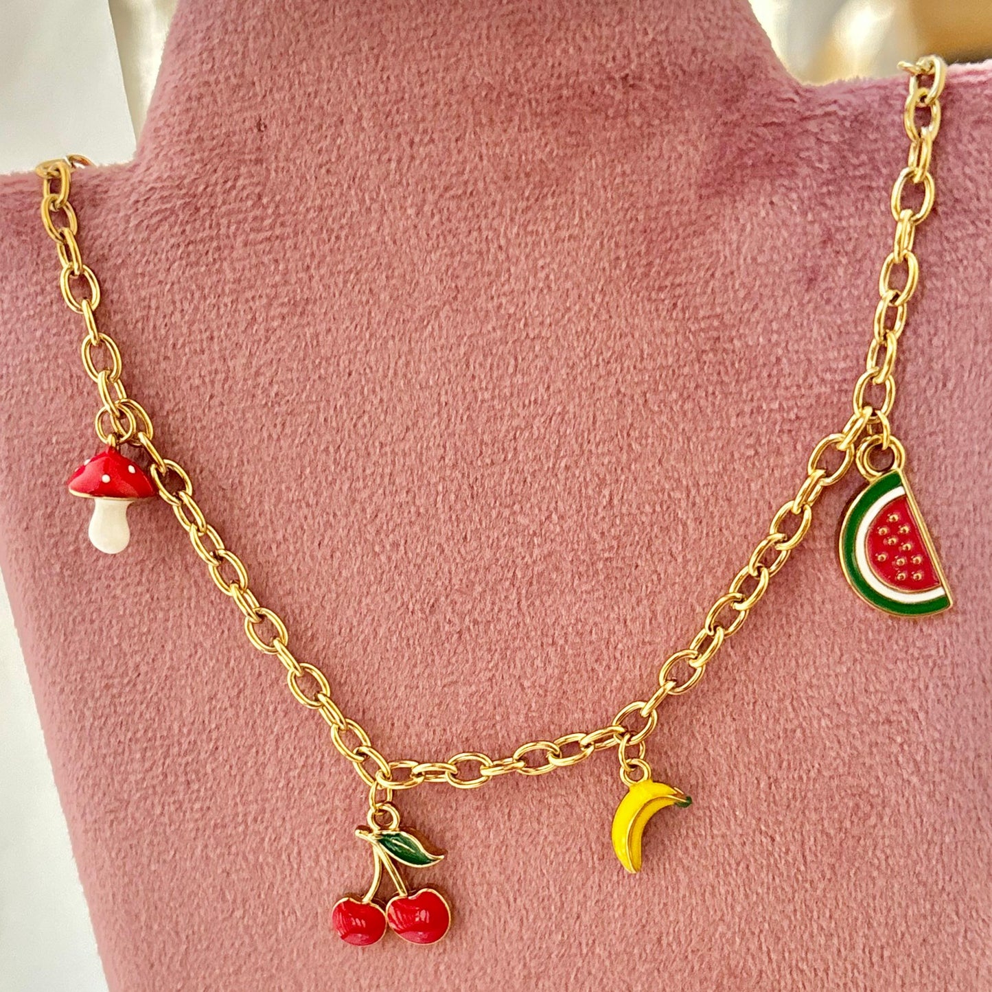 Fruity Charm Necklace