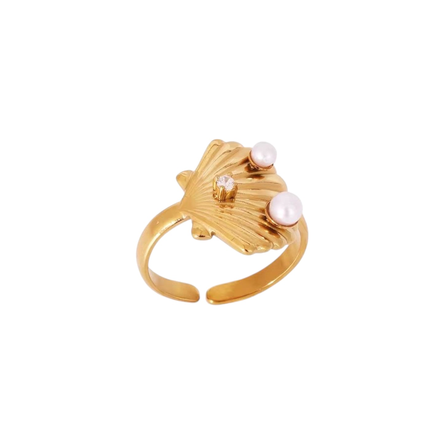Shell Treasure Ring