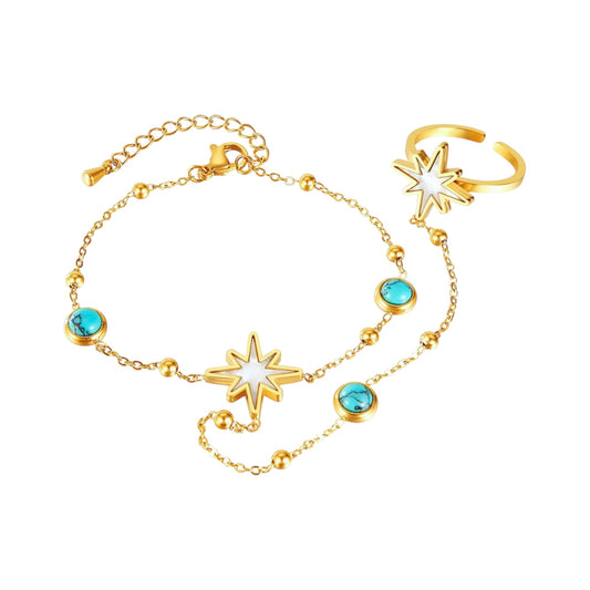 Star Glam Hand Chain