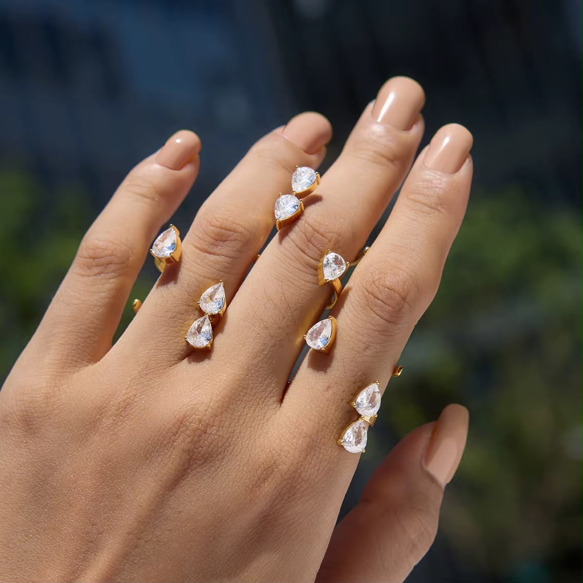 Etoile De Larmes Ring
