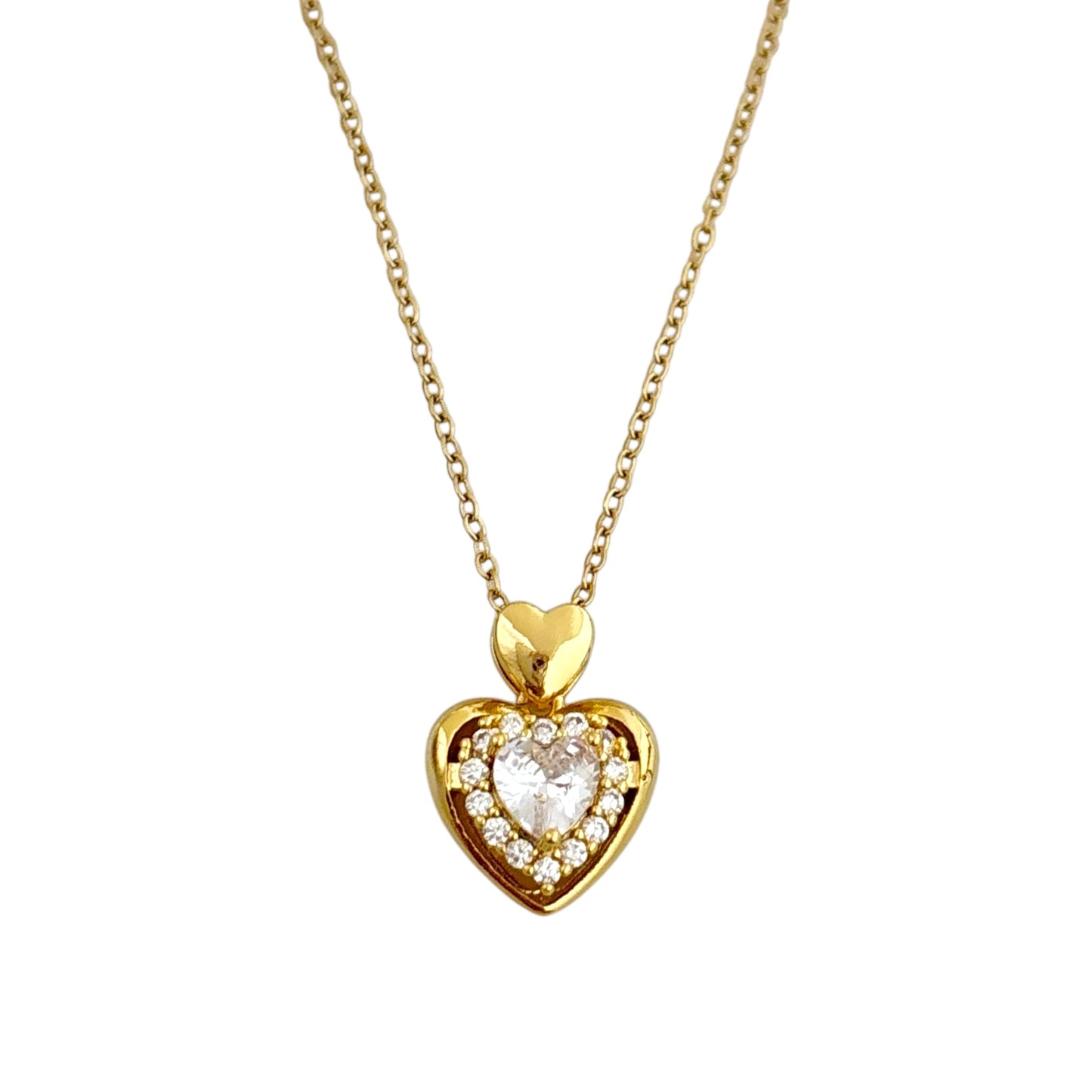 Darla Heart Necklace