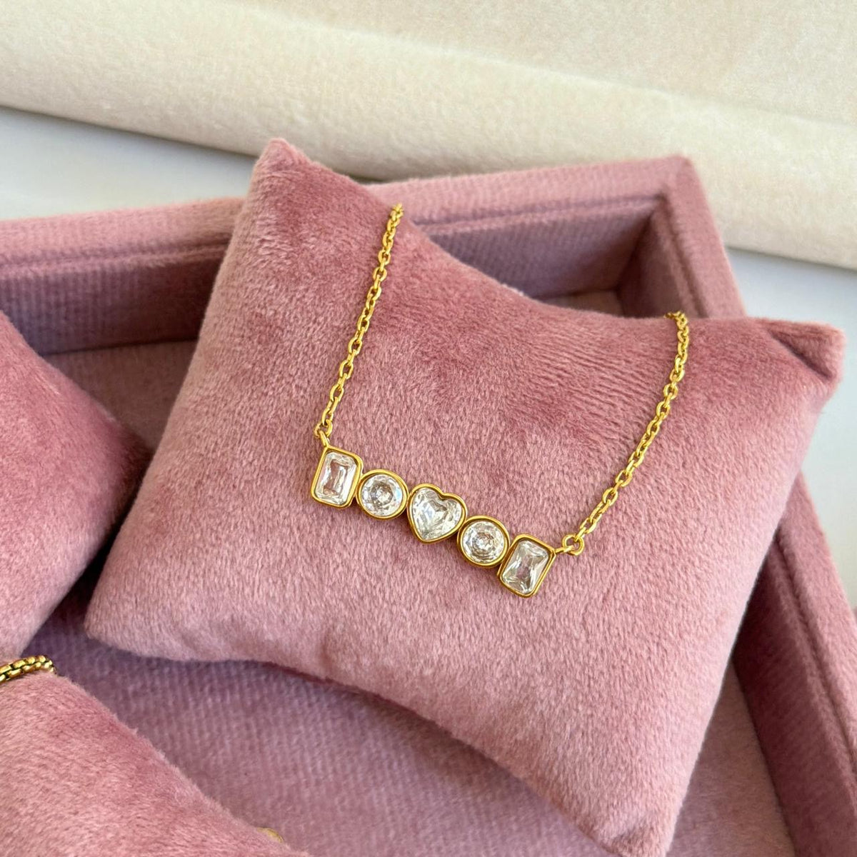 Heart of Light Bar Necklace