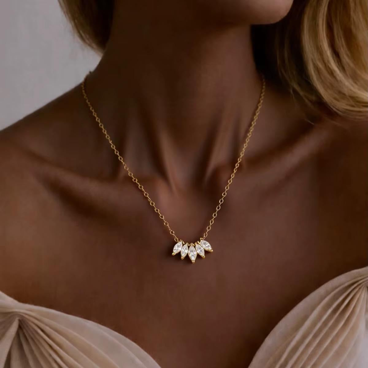 Tiara Diamante Necklace
