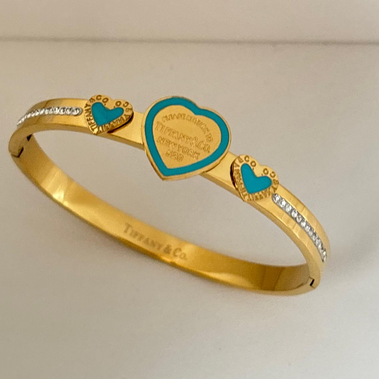 Amour Tco Blue Bangle