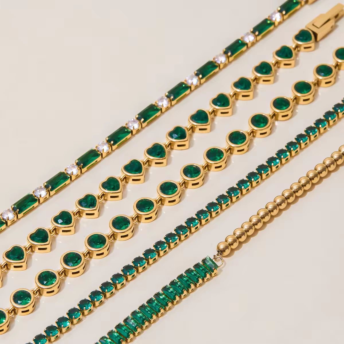 Emerald LUX Tennis Bracelet