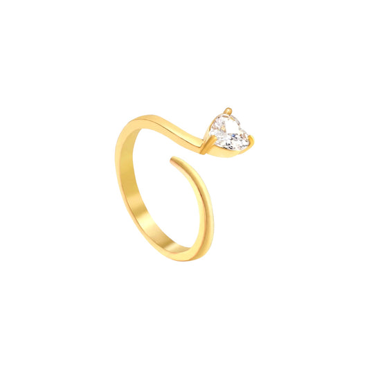 Amelia Heart Ring