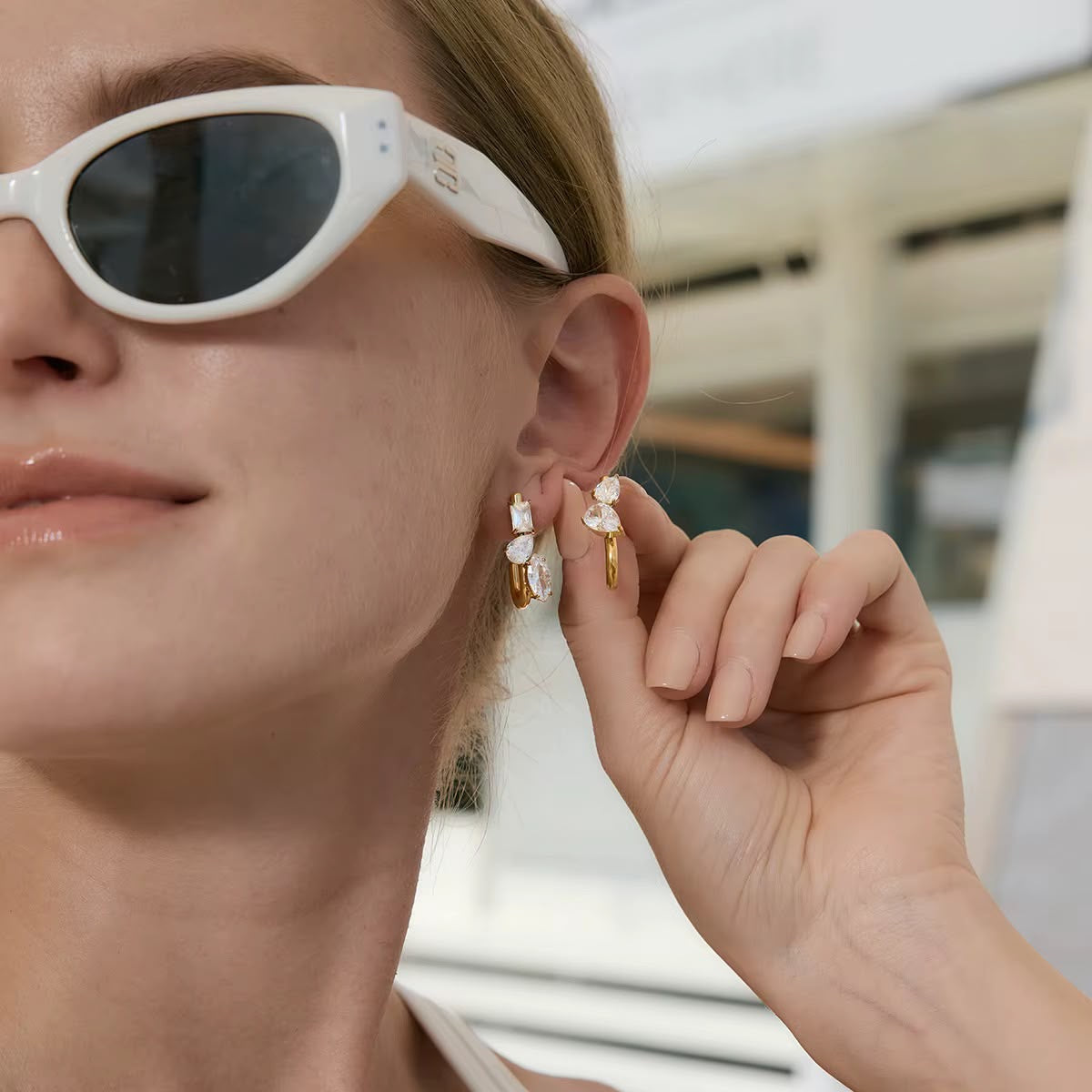Belle LUX J-Studs