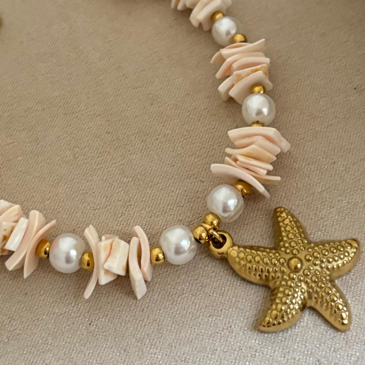 Star Of Beach Charm Bracelet