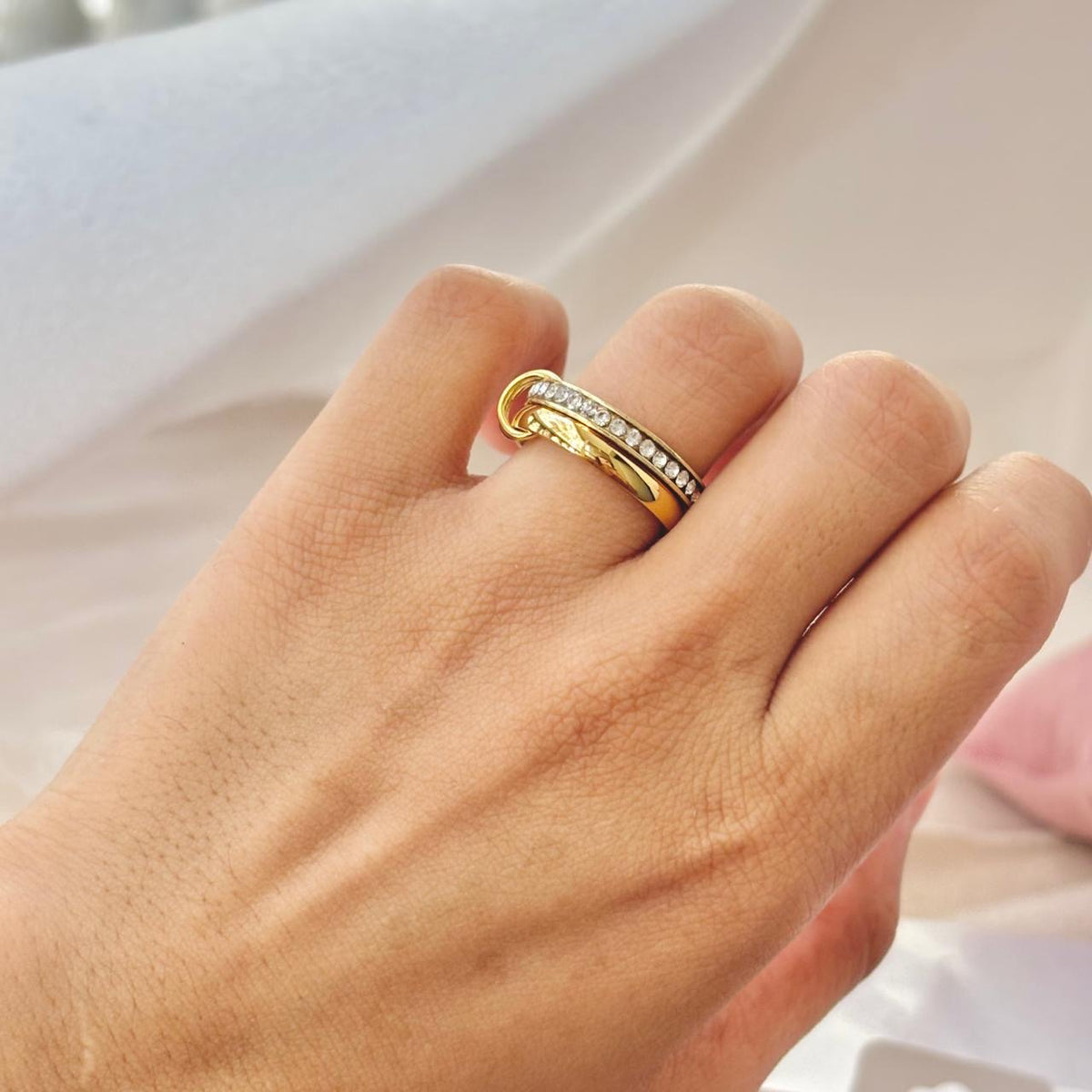 Timeless Interwine Stack Ring