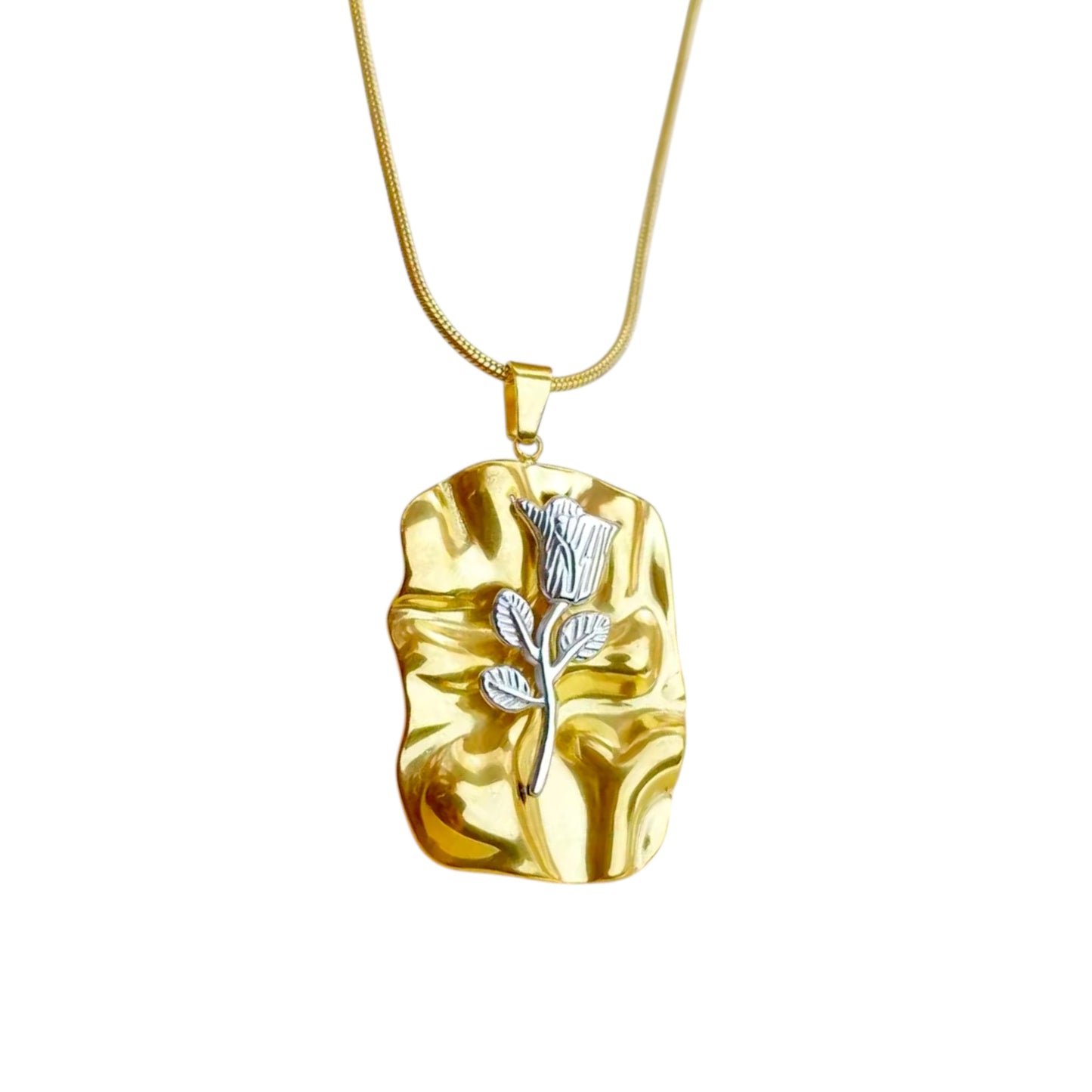 Rosa Crushed Necklace