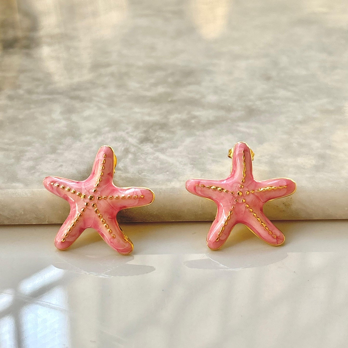 Starlétta Studs -Pink