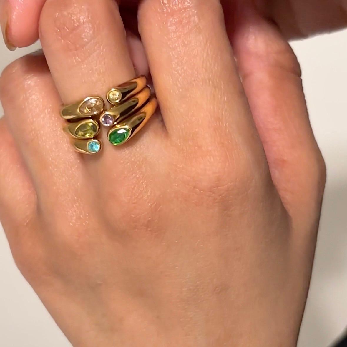 Scintille Deux Ring -Riveria