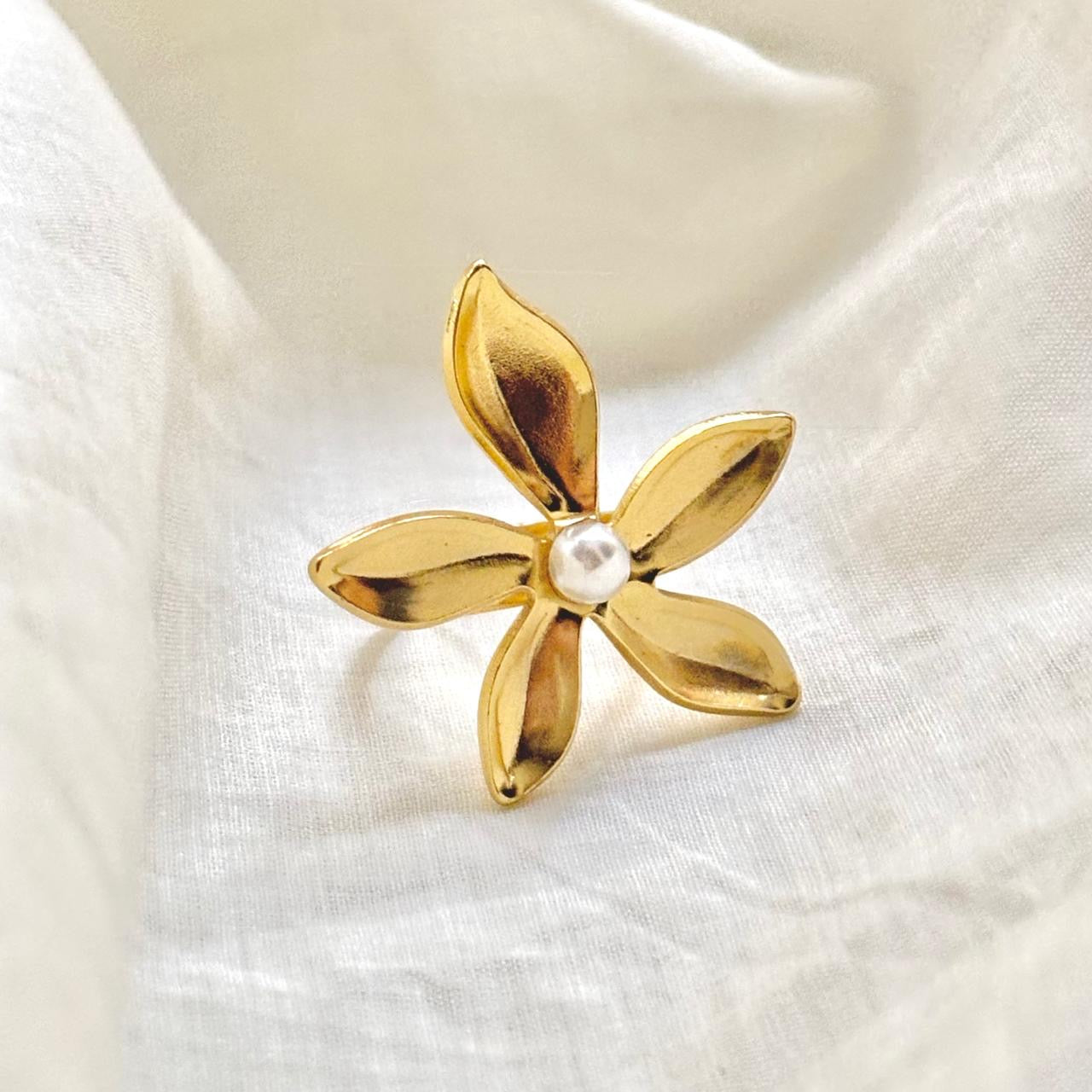 Jasmine Gold Ring