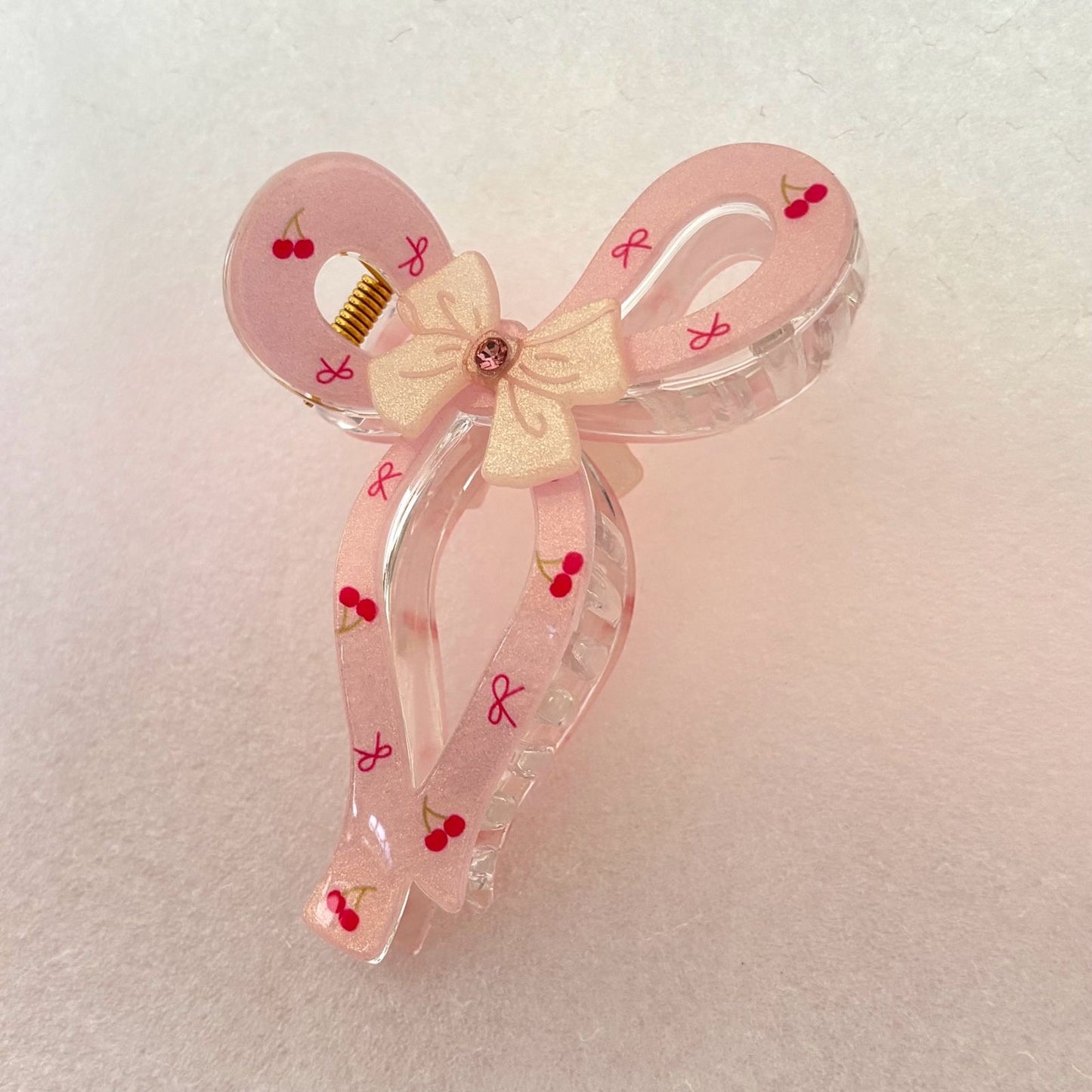 Princess Core Bow Claw Clip
