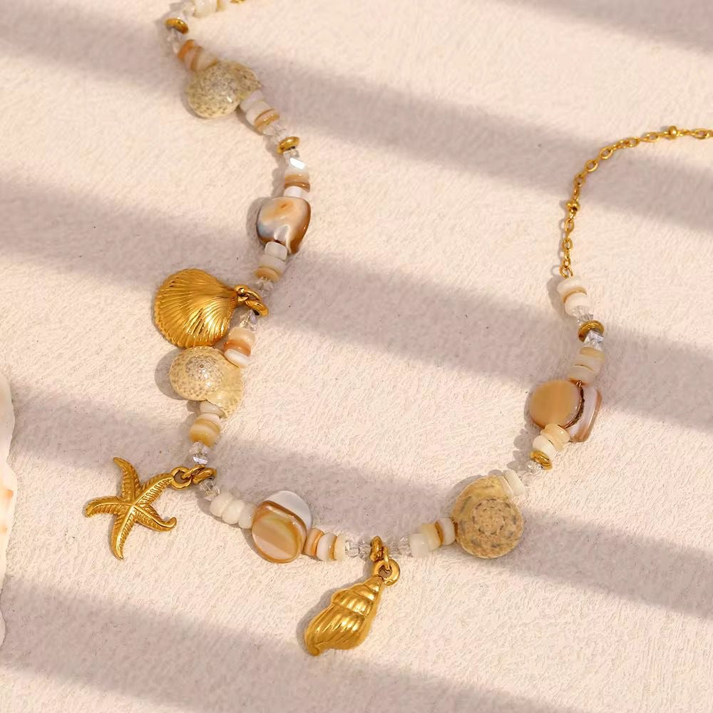 Love From The Sea Charm Necklace