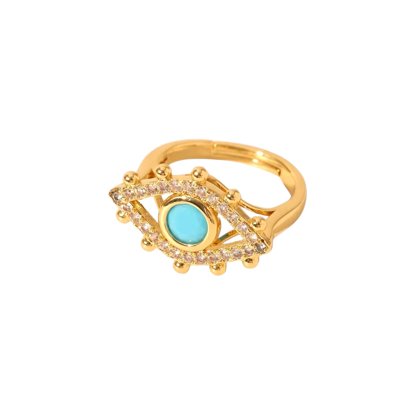 Turquoise Eye Ring