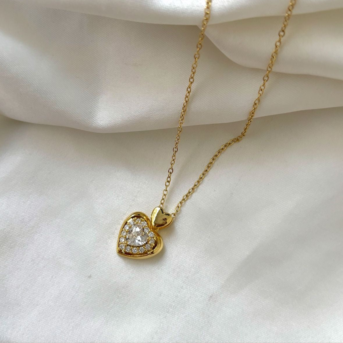 Darla Heart Necklace