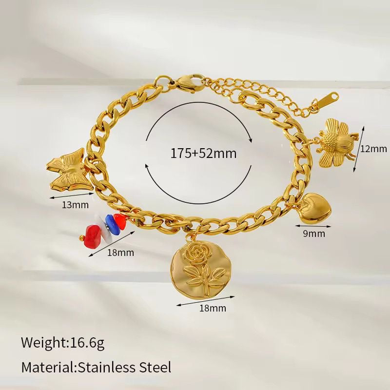 Blooming Charm Bracelet